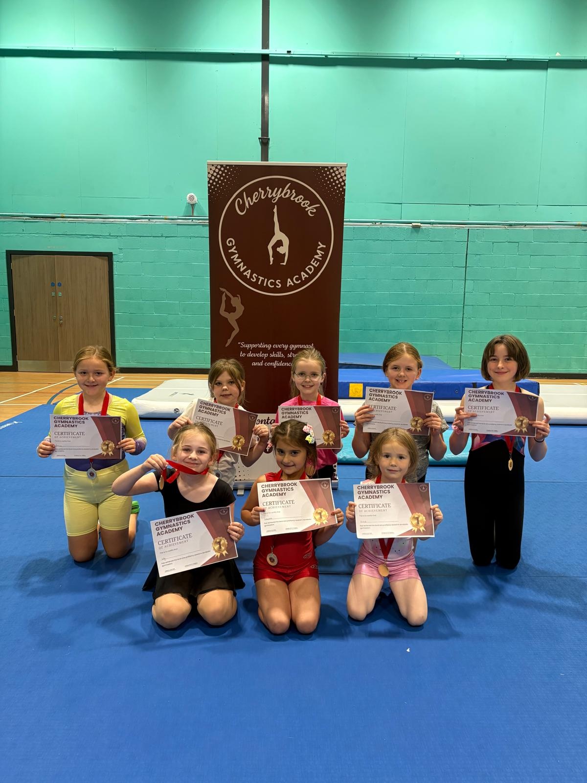 Cherrybrook Gymnastics Academy gymnasts